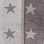 Osuška Stars, 70 x 140 cm, šedá