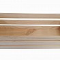 Dřevěný obal na truhlíky, borovice, 40 x 16 x 12,5 cm
