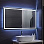 Aquamarin Koupelnové zrcadlo s LED osvětlením, 120 x 70 cm