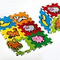 Pěnové puzzle "Moje první zvířátka", 15 x 15 x 1,2 cm, 6 ks