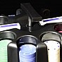 Poker set 200ks - Caddy - Otočný plastový stojan na žetony