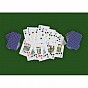GamesPlanet® Pokerový set Black Edition, 500 žetonů
