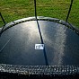 Trampolína G21 SpaceJump, 305 cm, černá, s ochrannou sítí + schůdky zdarma