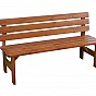 Zahradní dřevěná lavice Viking - 180 cm, lakovaná