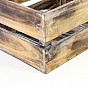 Dřevěná bedýnka VINTAGE DIVERO hnědá - 42 cm x 23 cm