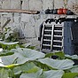 Zahradní plastový kompostér, černý, 480 l