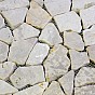Mramorová mozaika Garth, bílá obklady, 1 m2