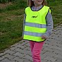 Výstražná dětská vesta S.O.R. - 53 cm, žlutá