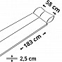 Karimatka samonafukovací s polštářem, 183 x 58 x 2,5 cm
