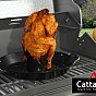 CATTARA Stojan grilovací na kuře s pánví, ocel, průměr 30 cm