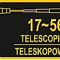 Svítilna teleskop s magnetem, 3 LED