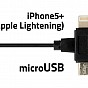 Držák telefonu s podložkou a kabelem micro USB