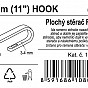 Stěrač Flat bulk (hook) 11" - 280 mm