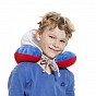 Dětský cestovní polštář s kapucí, kohout