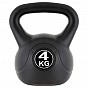 MAXXIVA Kettlebell činka, černá, 4 kg