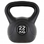 MAXXIVA Kettlebell činka, černá, 22 kg