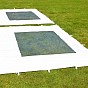 Zahradní párty stan nůžkový PROFI 3x3 m bílý + 4 boční stěny