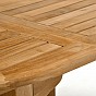 Rozšiřitelný zahradní stůl z týkového dřeva Garth