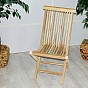 DIVERO Set 2 skládacích židlí z týkového dřeva, 89x46x62 cm