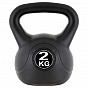 MAXXIVA Kettlebell činka, černá, 2 kg