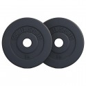 Gorilla Sports Sada zátěžových kotoučů, 2 x 10 kg