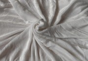 Mikroplyšové prostěradlo 90 x 200 cm, bílá