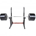 Gorilla Sports Profesionální stojan + nakládací set 170 kg