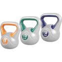 Gorilla Sports Kettlebel set, plast, 8 kg, 10 kg, 12 kg