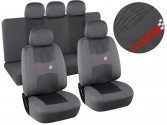 Potahy sedadel Airbag, šedé, sada 9 ks