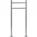 STILISTA Stojan na poštovní schránku, 120 cm, nerez