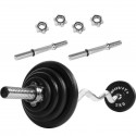 MOVIT Litinový nakládací činkový set, 30 mm, 30 kg