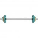 Gorilla Sports Set nakládací tyče a závaží, 20 kg