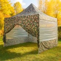 INSTENT PRO Zahradní stan 3 x 3 m, woodland + 4 bočnice