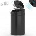 Automatický odpadkový koš se senzorem 30 l černý