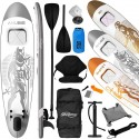 PHYSIONICS Nafukovací paddleboard, bůh Anubis, 320 cm