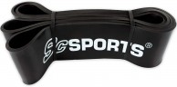 ScSPORTS posilovací guma, 200 cm, černá