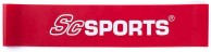 ScSPORTS odporová guma, odpor 13,5 kg, červená