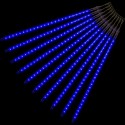 VOLTRONIC Vánoční LED padající sníh, 480 LED, modrá