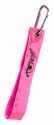 Reflexní přívěšek s karabinou, růžový