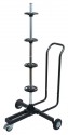 Pojizdný stojan na pneu, 265 mm / 18 "