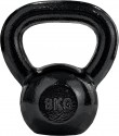 Litinový kettlebell 8 kg černý