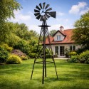STILISTA Větrný mlýn, 245 x 55 cm, ocel, bronzový