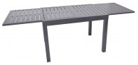 Zahradní stůl, hliníkový, rozkládací, antracit