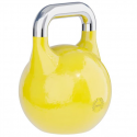 Gorilla Sports Soutěžní kettlebell, žlutý, 16 kg