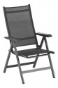 Zahradní polohovací křeslo BASIC PLUS, antracit/antracit