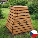 Dřevěný kompostér pyramida 430 l – česká výroba