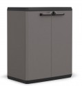 PIU BASE skříňka, černo/šedá