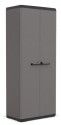 PIU TALL skříň, černo/šedá