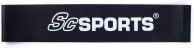 ScSPORTS odporová guma, odpor 15,8 kg, černá