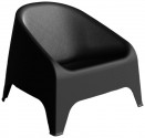 MATERA plastové křeslo, grafit